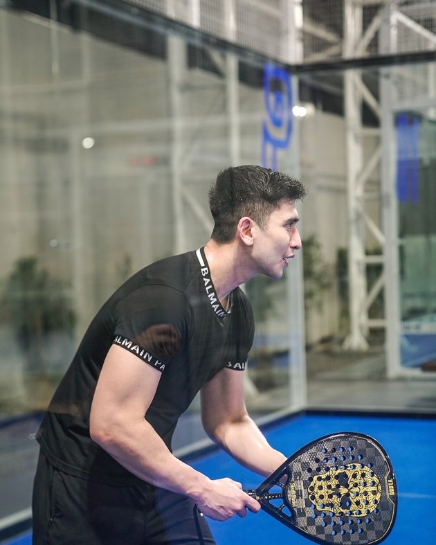 Verrell Bramasta kompak main Padel bareng Shin Tae-yong, ini 9 momennya ternyata didampingi Fuji