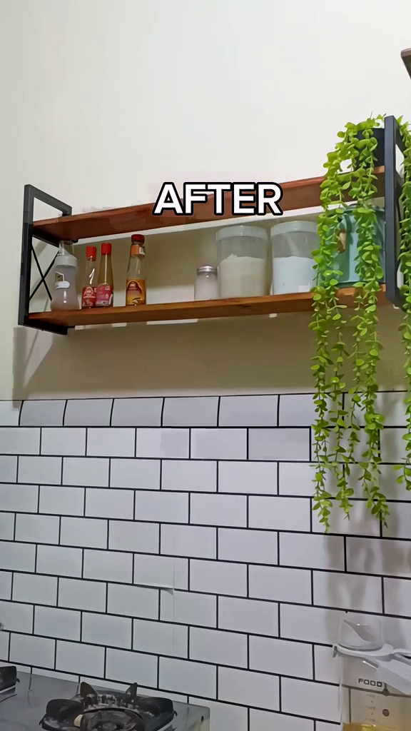 Jadi menantu kesayangan, 9 potret makeover dapur buluk mertua jadi estetik ini bikin emak-emak mupeng