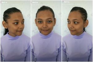 Bikin lupa wajah aslinya, begini transformasi remaja berkulit eksotis dimakeup mirip Barbie