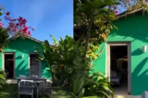 Terlihat seperti gudang, rumah kecil warna hijau ini punya interior cozy bak vila, intip 9 potretnya