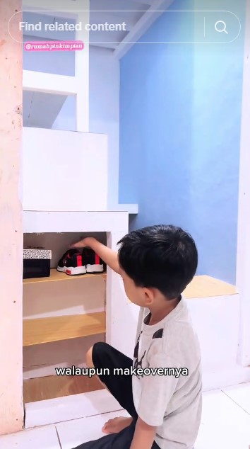 Gudang kumuh dimakeover sendiri jadi kamar anak, 9 potretnya compact bisa jadi inspirasi emak-emak