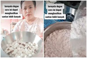 Cara praktis dan cepat memperbanyak santan tanpa tenaga ekstra memarut