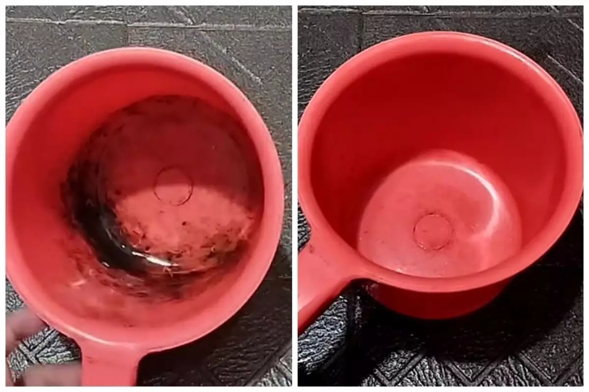 Cara ampuh bersihkan lumut di gayung kamar mandi pakai 1 bahan dapur, nyaman dipakai lagi