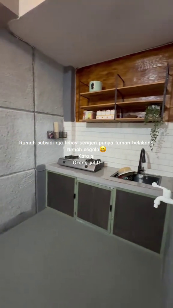 Diejek karena ingin punya taman belakang di rumah subsidi, 9 potret usai renovasi bikin si julit kicep