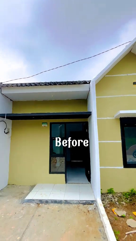 Awalnya mirip hunian tak berpenghuni, ini 9 potret rumah subsidi tipe 27 usai makeover hasilnya ciamik