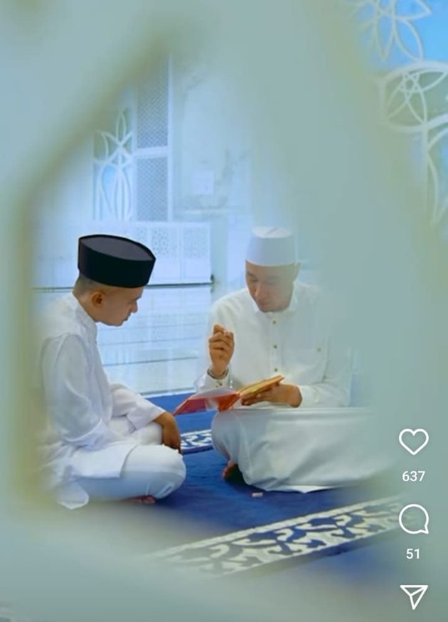 Ruben Onsu umumkan mualaf, jalani Salat Id perdana bareng Ivan Gunawan, ini 11 potretnya