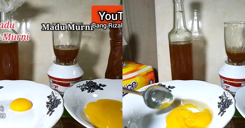 Trik membedakan madu asli dan palsu tanpa direndam air atau dibakar, cuma dengan 1 bahan dapur