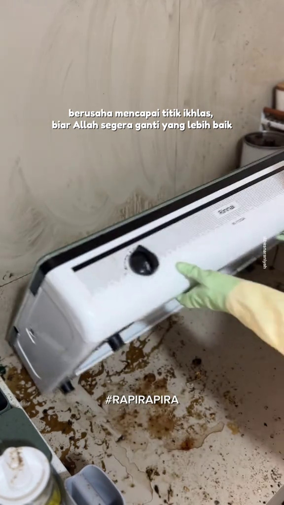 Tampilan dapur usai kebakaran bikin nyesek, 9 potretnya usai makeover jadi estetik pas buat ngonten