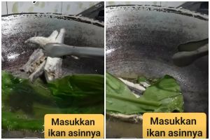 Goreng ikan asin baunya selalu menyebar? Mungkin kamu lupa pakai 1 bahan ini