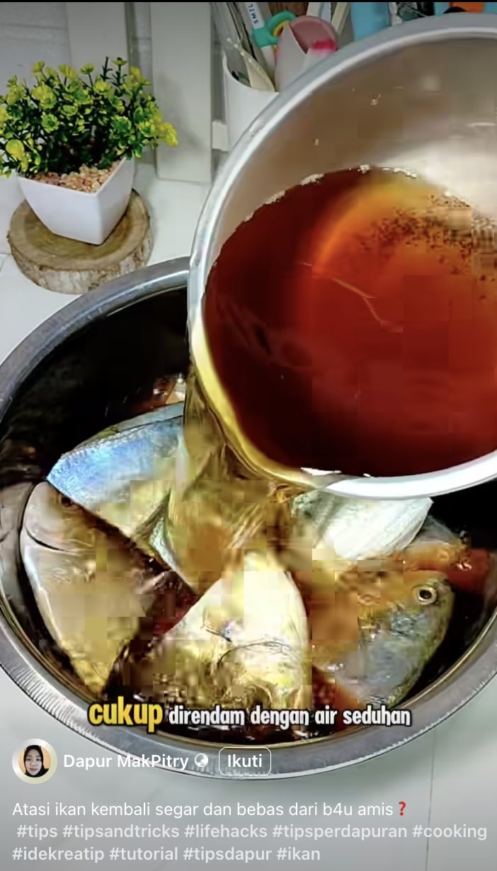 Cuma butuh 1 jenis minuman, ikan bau amis bisa jadi segar dan wangi alami