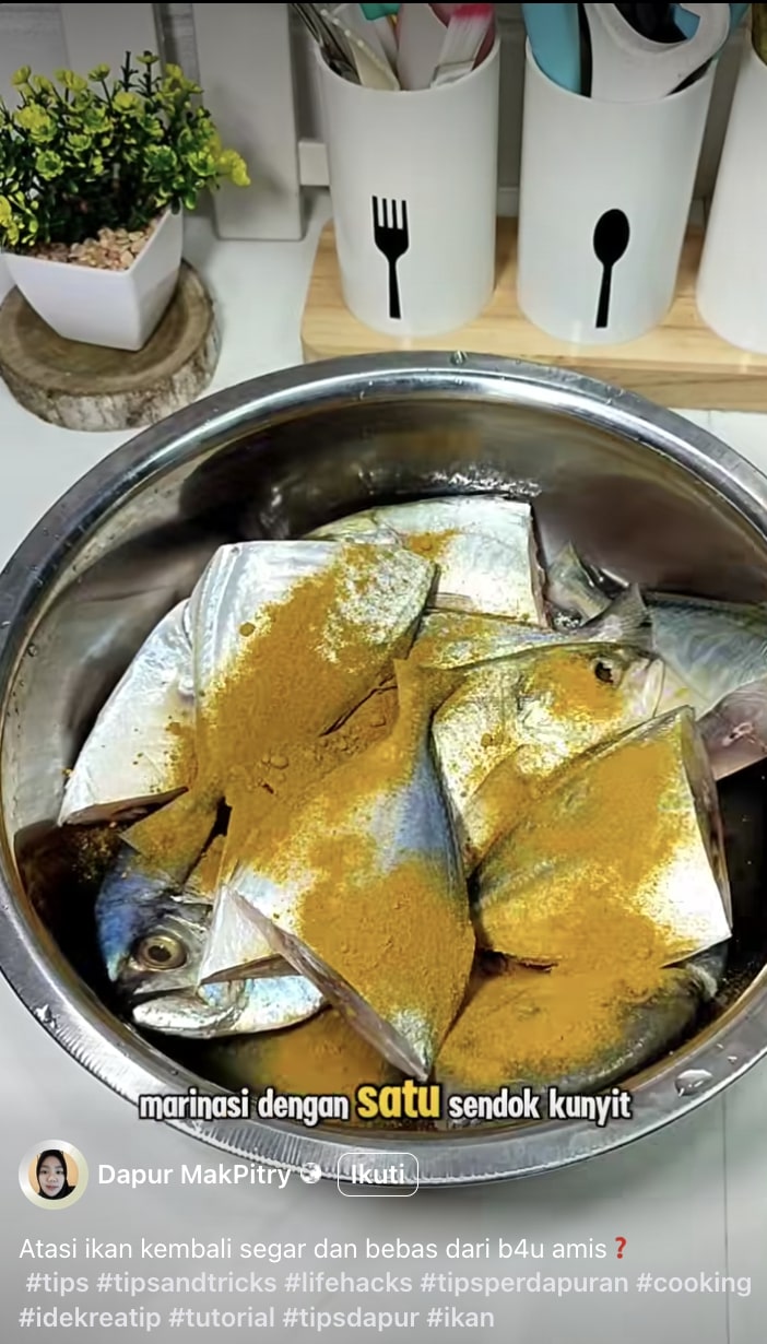 Cuma butuh 1 jenis minuman, ikan bau amis bisa jadi segar dan wangi alami