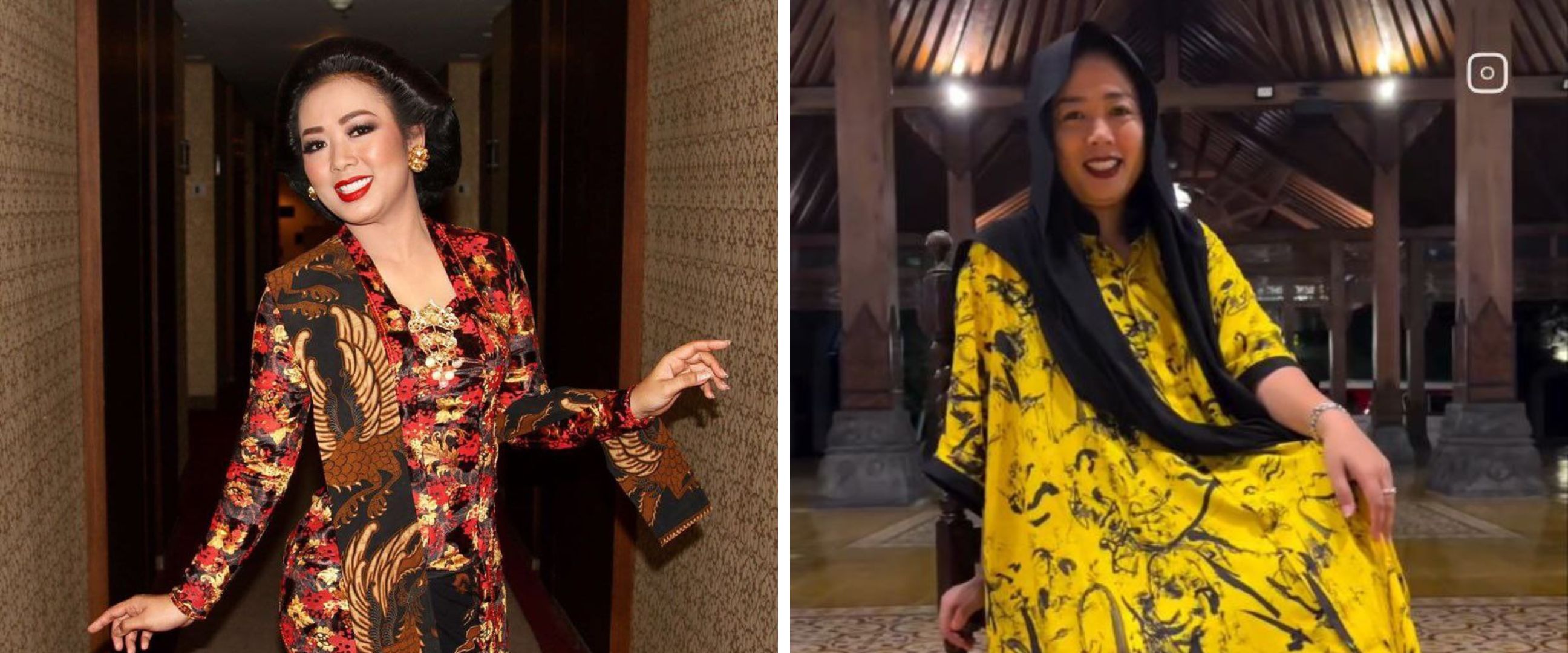 Meski tajir, Soimah tak gengsi pakai baju Lebaran dari kain sarung suami, ini 9 potretnya