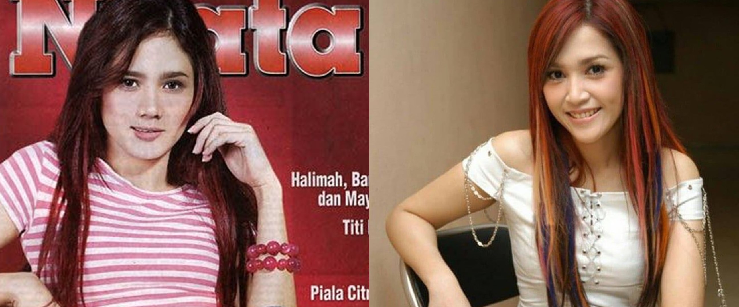 Paras mudanya sekilas disebut mirip, begini 11 beda gaya Maia Estianty dan Mulan Jameela saat sekolah