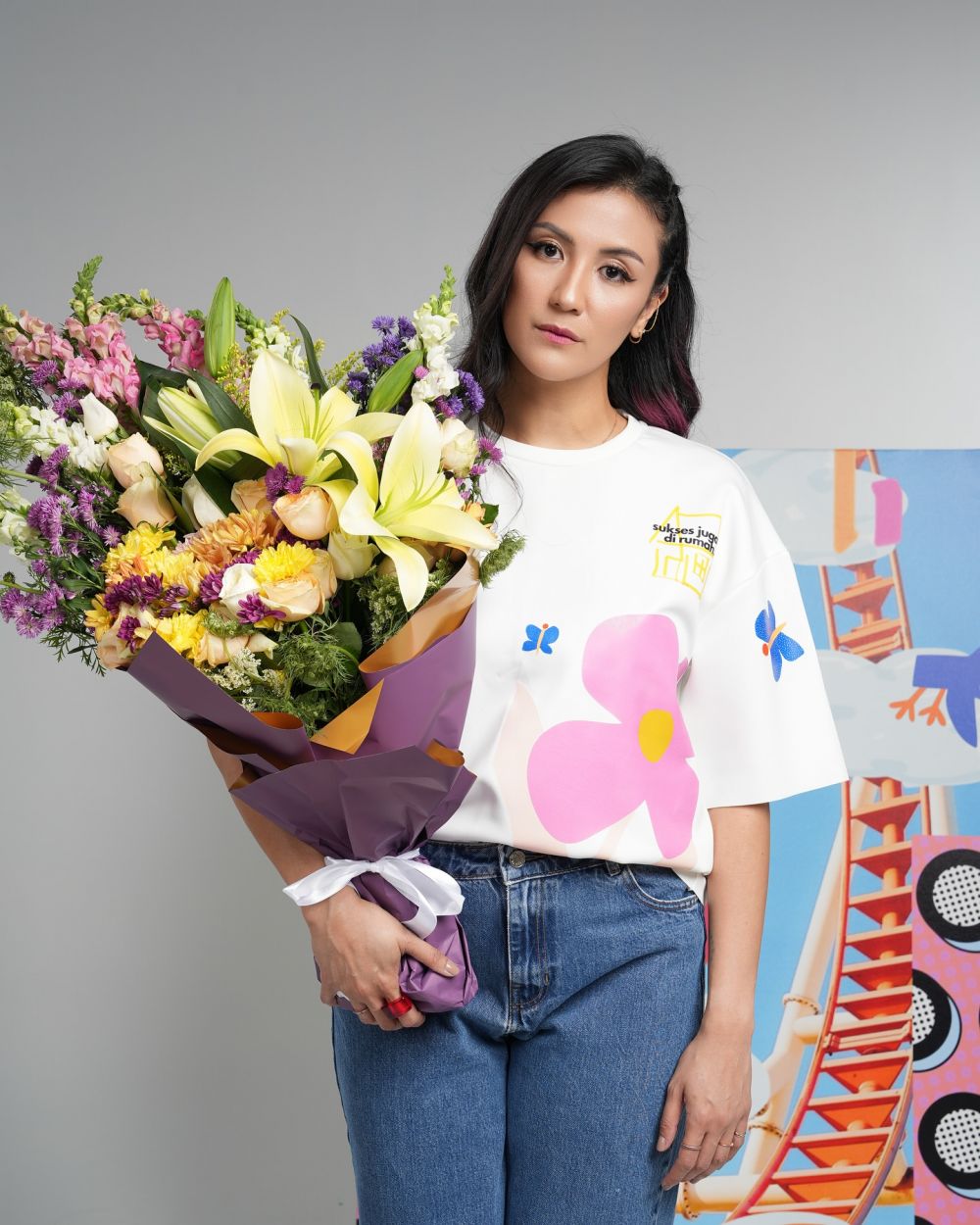 Bocah imut berparas bule ini dulunya ratu FTV kini jadi hot mom, intip 11 potret terbarunya