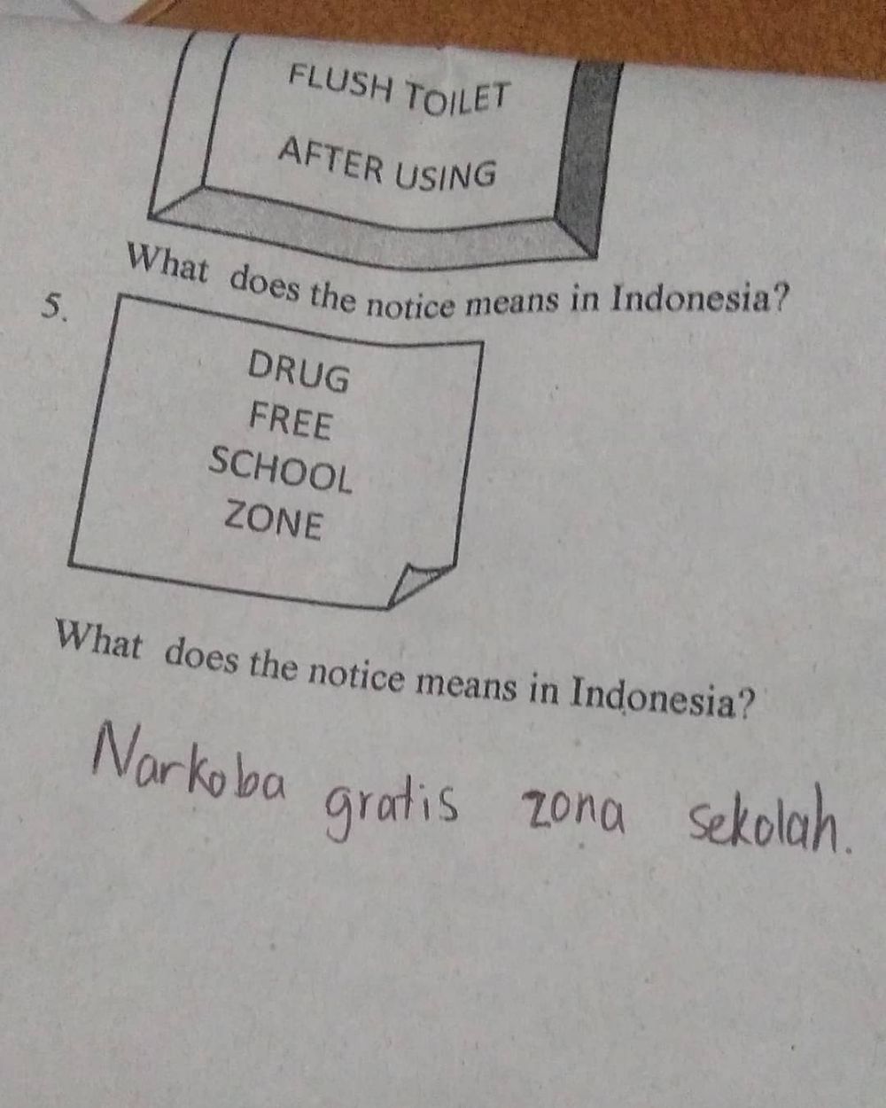 22 Jawaban lucu pakai bahasa Inggris ini bikin guru bingung mau kasih nilai