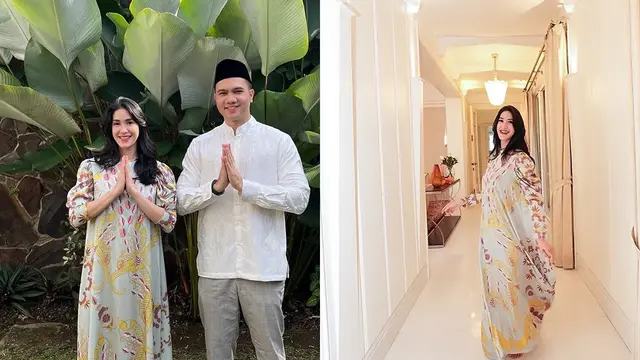 7 Potret Elma Agustin rayakan Lebaran pertama sebagai mualaf, penuh kebahagiaan
