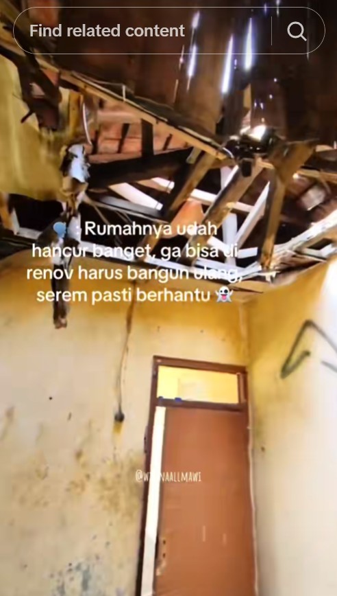 Vibes awal bak rumah hantu, 9 potret rumah nyaris runtuh direnovasi jadi modern hasilnya bikin kaget