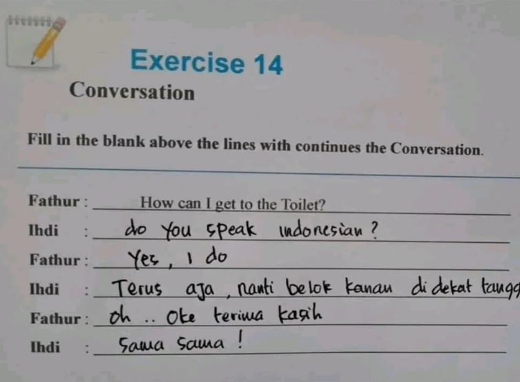 11 Jawaban lucu di soal pelajaran bahasa ini isinya susah ditebak