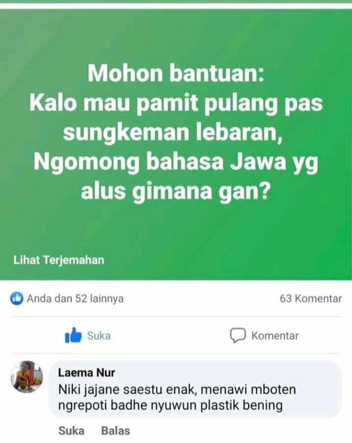 13 Jawaban kocak dan nyeleneh di postingan Facebook ini bukti warganet +62 nggak pernah serius