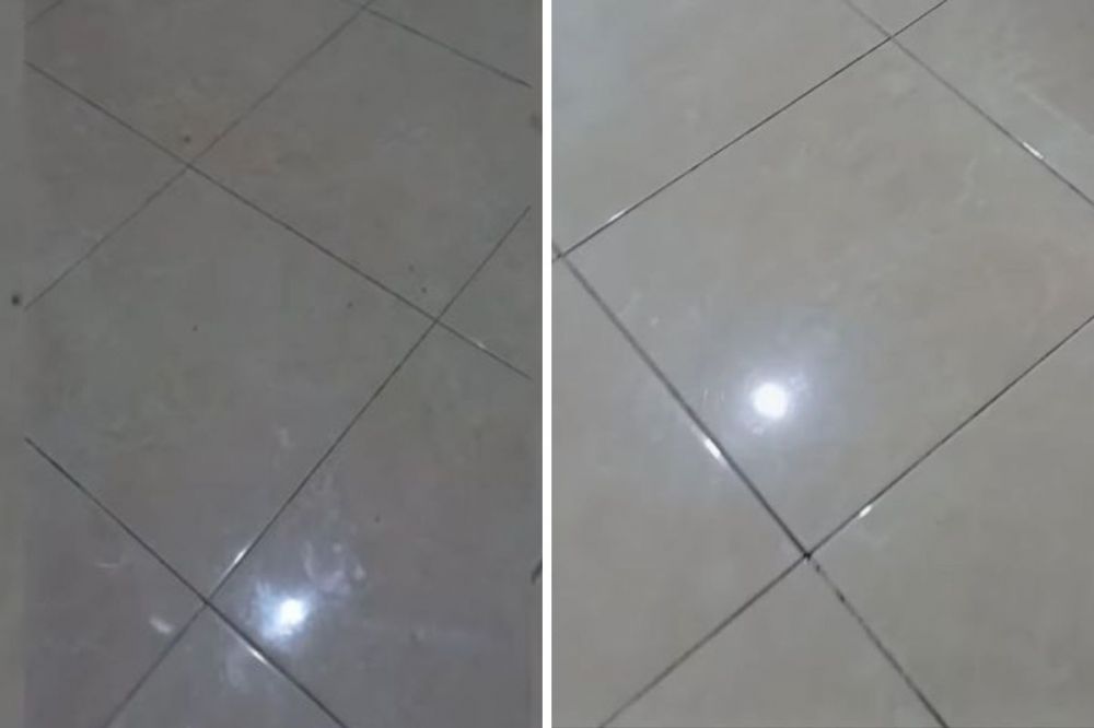 Tanpa karbol, ini trik ampuh pel lantai agar kesat dan tidak bau amis dengan tambahan 1 bahan dapur