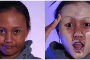Awalnya disebut mirip Fajar Sadboy, transformasi makeup pengantin adat ini endingnya mirip barbie