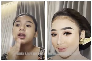 Hasilnya bak dirias MUA, ini 9 tutorial makeup pesinden Niken Salindry, pakai primer under Rp100 ribu