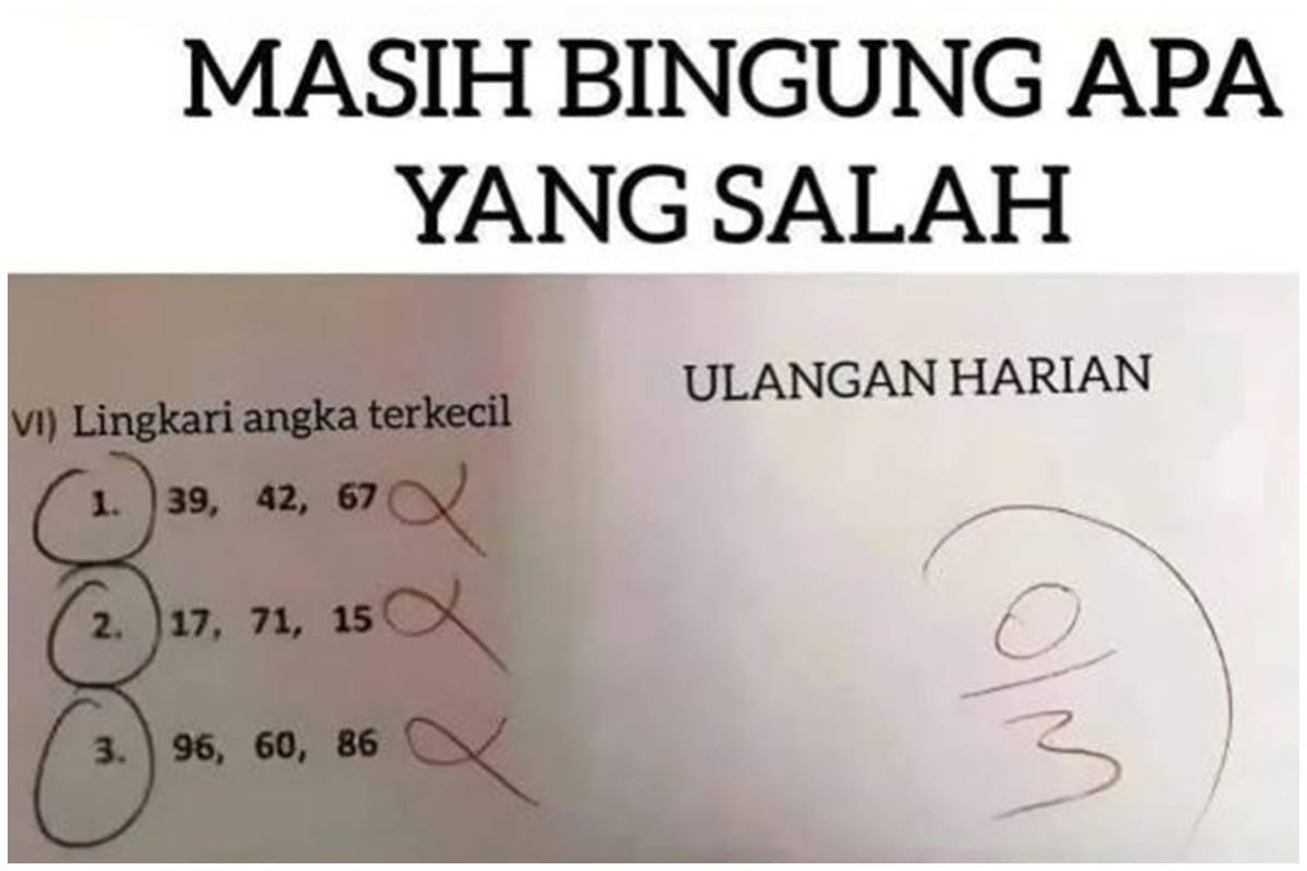 11 Jawaban lucu soal matematika ini bukti siswa sudah menyerah, Jerome Polin auto geleng kepala