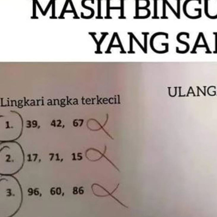 11 Jawaban lucu soal matematika ini bukti siswa sudah menyerah, Jerome Polin auto geleng kepala