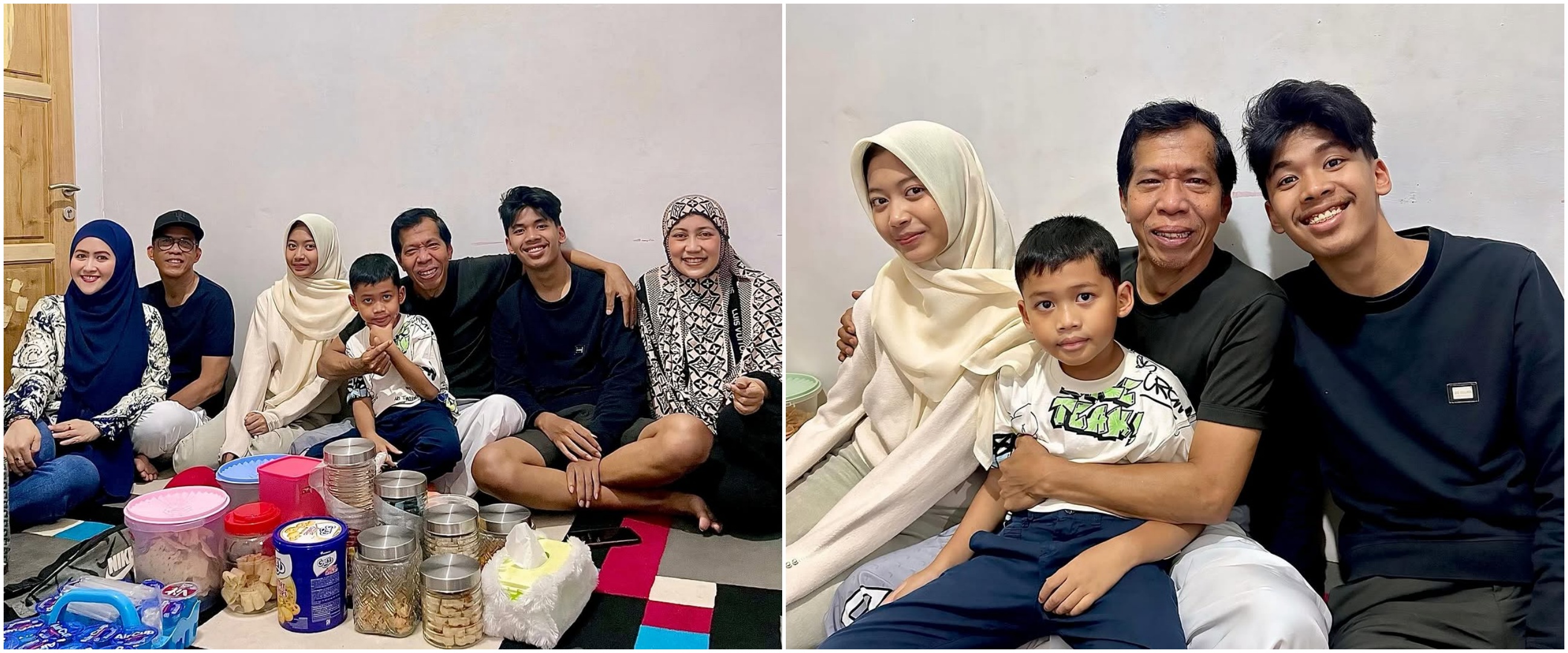 Disamperin Meggy Wulandari saat Lebaran, 9 momen Kiwil bertemu anak ekspresi harunya jadi sorotan