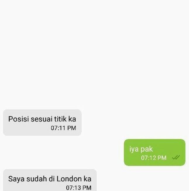 11 Jawaban lucu driver ojek online ditanya posisi ini bikin customer gigit jari