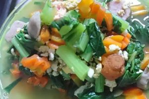 Resep cah sawi hijau sehat, cocok buat kontrol kolesterol atau asam urat