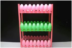 Trik bikin rak bumbu estetik serbaguna cuma modal sendok plastik bekas