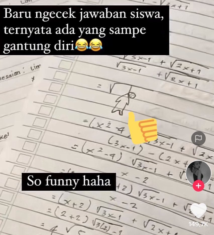 11 Jawaban lucu soal esai di lembar kerja siswa ini isinya bikin guru geleng kepala