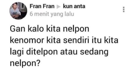 11 Jawaban lucu tebak-tebakan di Facebook ini receh abis, bapak-bapak pasti tertawa bacanya