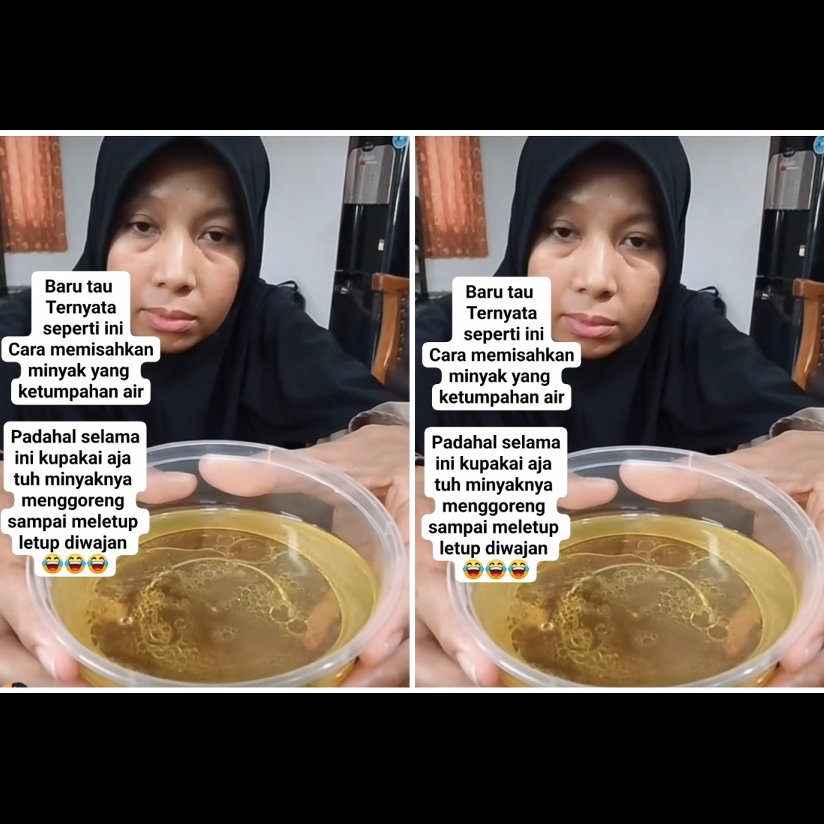 Minyak ketumpahan air jangan dibuang, begini cara memisahkannya tanpa repot