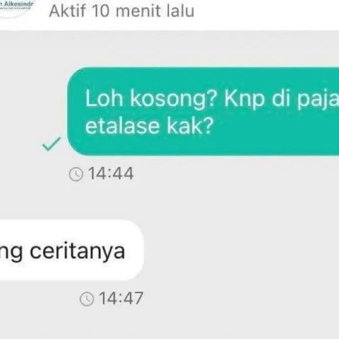 13 Jawaban nyeleneh penjual online shop di chat ini endingnya bikin kesal, auto bintang 1