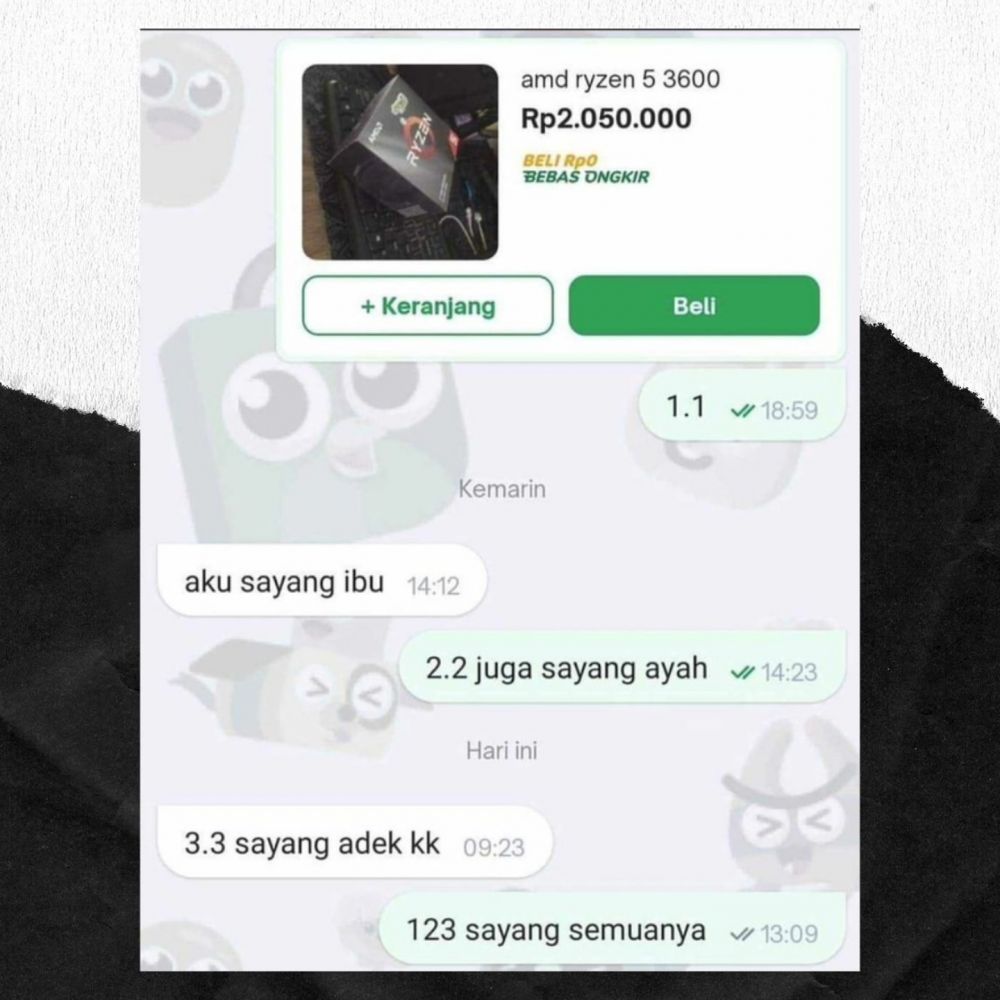 13 Jawaban nyeleneh penjual online shop di chat ini endingnya bikin kesal, auto bintang 1
