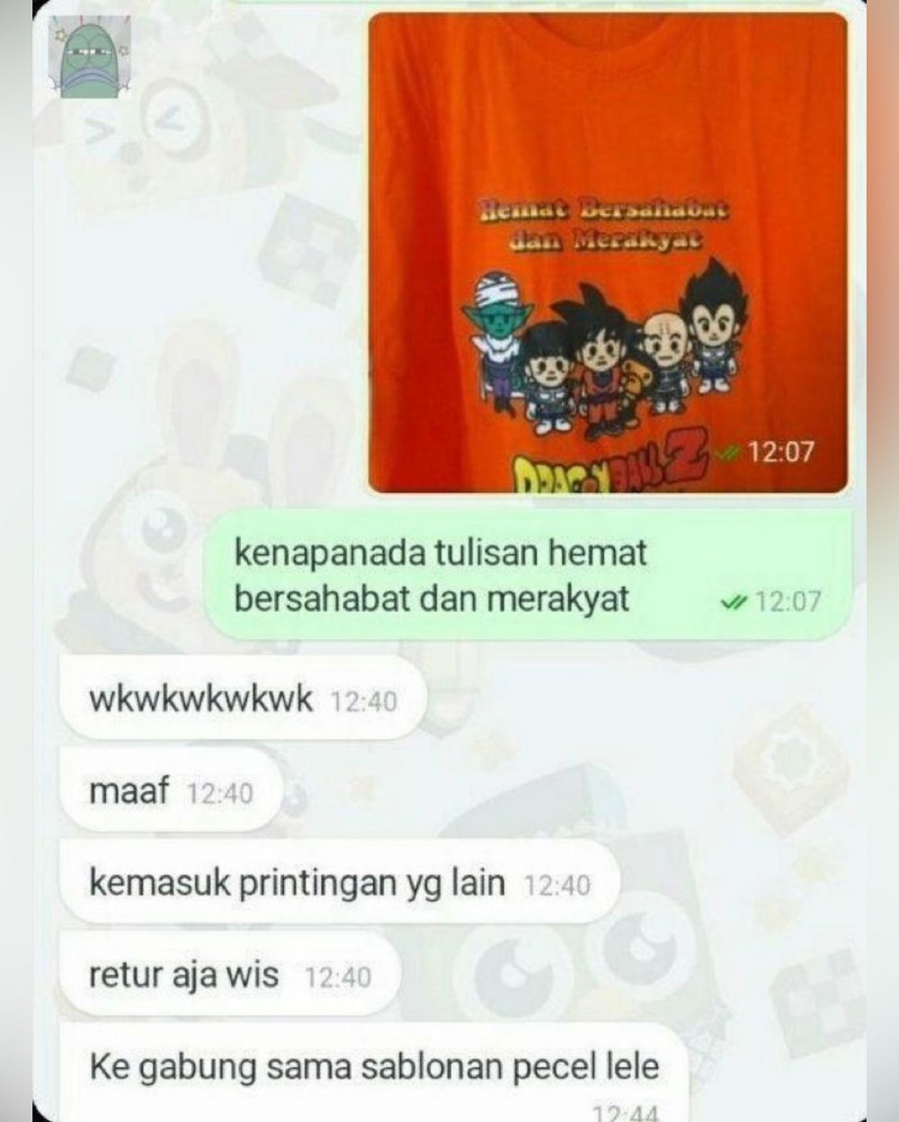 13 Jawaban nyeleneh penjual online shop di chat ini endingnya bikin kesal, auto bintang 1