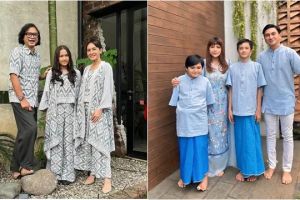 Potret 7 artis rayakan Lebaran 2025 bareng mantan pasangan, Desta & Natasha Rizky kompak berbaju biru