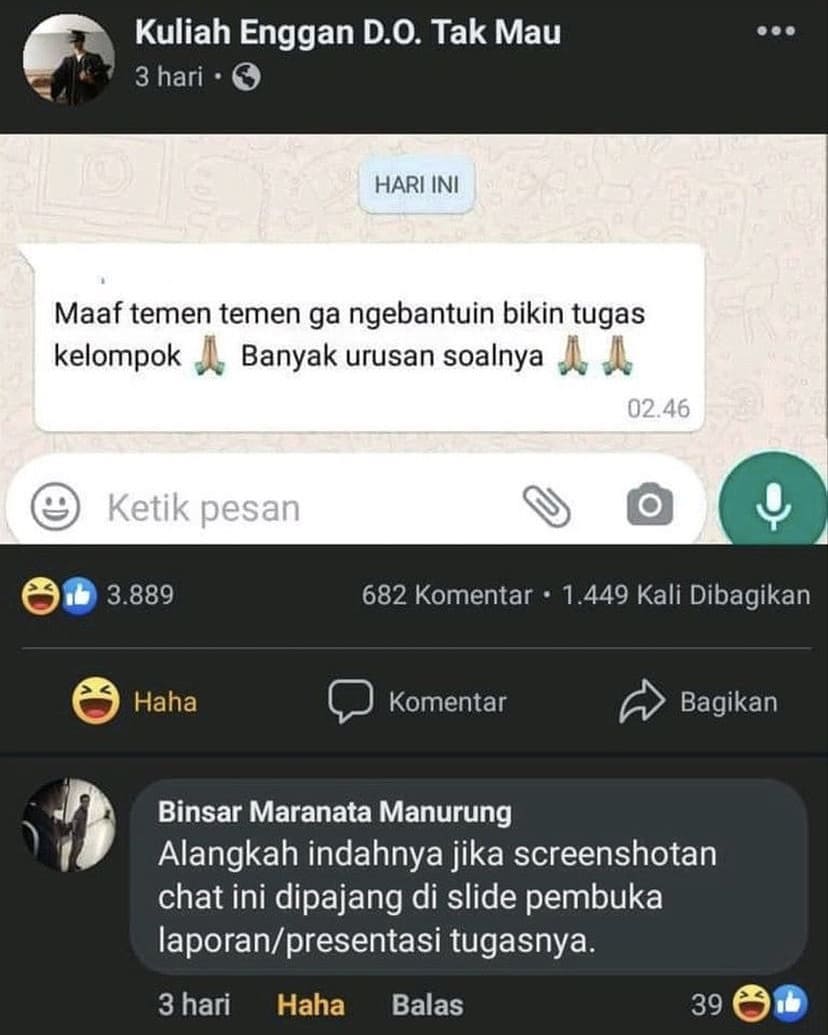 Benar atau salah urusan belakangan, 11 jawaban lucu orang saat ditanya soal pelajaran ini asal banget