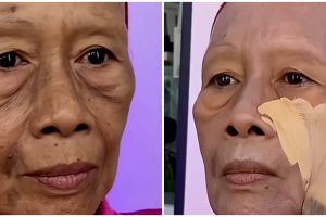 Transformasi makeup nenek 65 tahun dirias jadi ABG ini bikin pangling, wajah kencang tanpa kendur