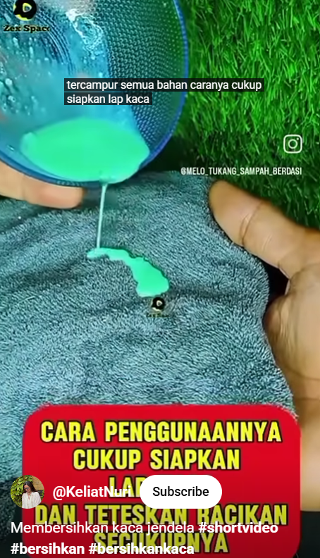 Trik simpel bersihkan kaca kusam tanpa cairan khusus, cukup tambah 1 bumbu masak