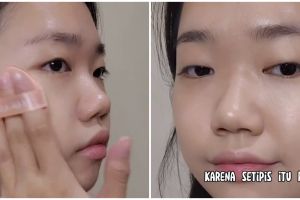Pemula wajib tahu, ini trik aplikasikan cushion pakai puff agar hasilnya nggak cakey dan menggumpal