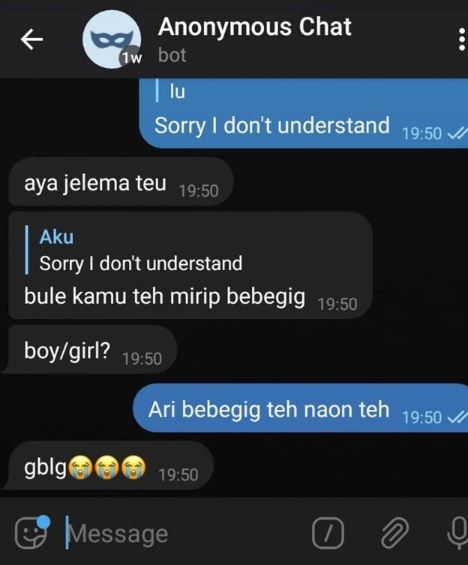 11 Jawaban lucu orang diajak kenalan lewat chat pakai bahasa Inggris ini bikin ketawa geli