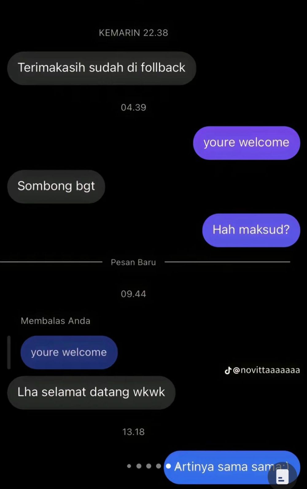 11 Jawaban lucu orang diajak kenalan lewat chat pakai bahasa Inggris ini bikin ketawa geli