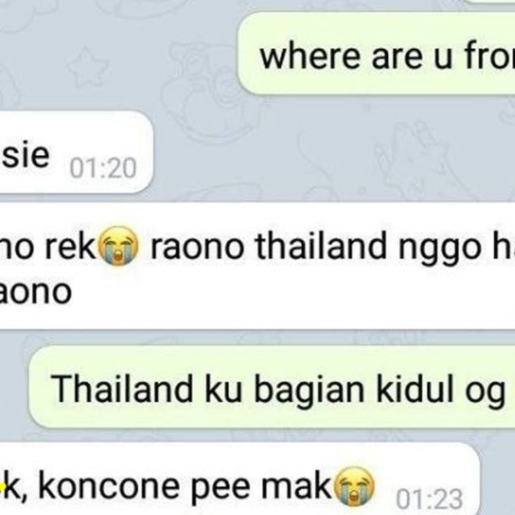 11 Jawaban lucu orang diajak kenalan lewat chat pakai bahasa Inggris ini bikin ketawa geli