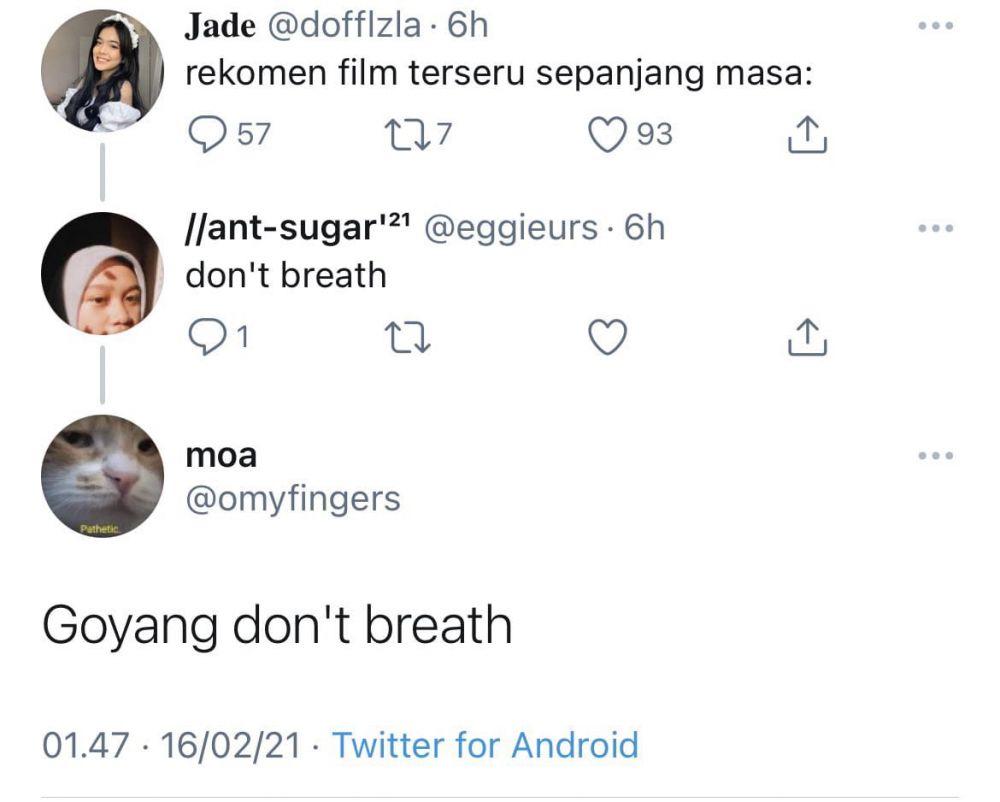 11 Jawaban kocak warga X ini kelewat absurd, dijamin bikin senyum-senyum sendiri