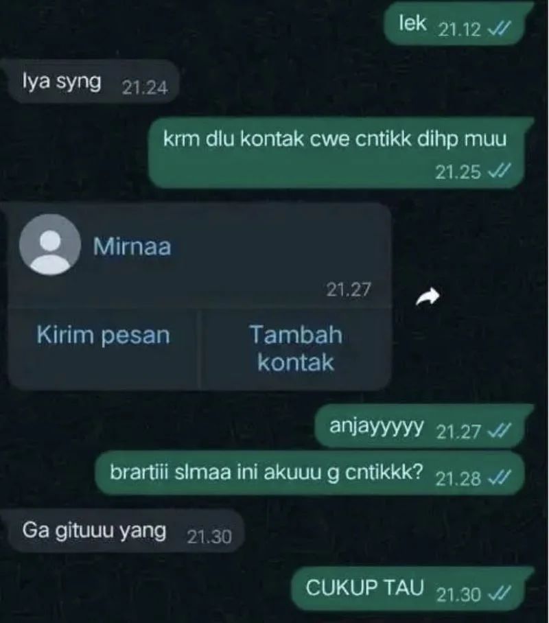 11 Jawaban lucu orang saat dikodein via chat ini endingnya malah bikin ngakak