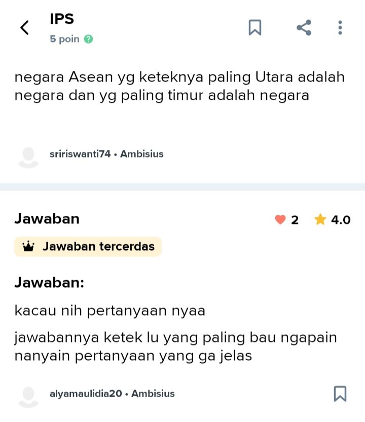 11 Jawaban kocak dari pertanyaan di Brainly ini isinya random abis, definisi ngetik dulu baru mikir