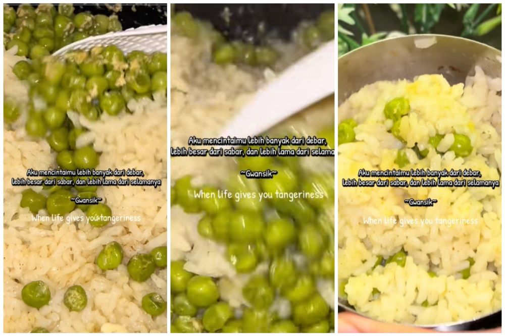 3 Resep nasi kacang polong ala Ae-sun ‘When Life Gives You Tangerines’, lezat dan mudah dibuat